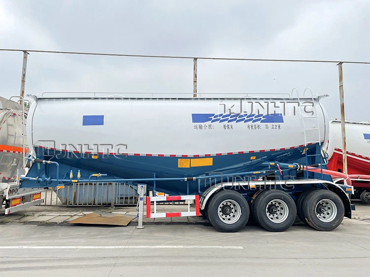 China Cement Truck Trailer Price 3 4 Alex Bulk Cement Trailer 30cbm 40cbm Dry Bulk Cement Powder Tanker Semi Trailers for Sale