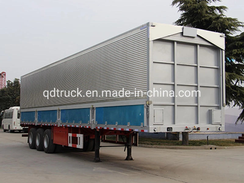 Heavy Duty 3 Axles Flatbed Container And Bulk Cargo Multi-purpose Truck Semi Trailer