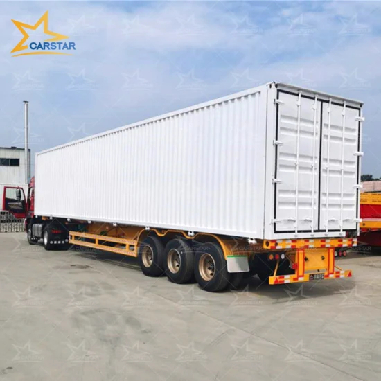 40FT 45FT 48FT 20FT 3 Axle Flatbed Container Trailer Transport 40 Ton 60 Tons Capacity Container Semi Trailer