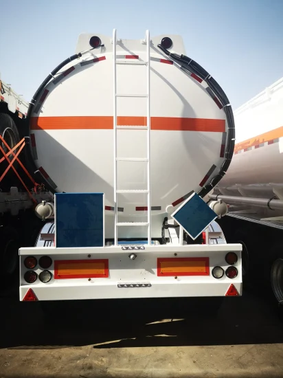 3 Axles 30000/40000/50000 Liters Oil/Diesel/Gasoline/Crude/Water/Milk/Propane Transport Steel Monoblock Fuel Tank/Tanker Truck Semi Trailer for Sale Price