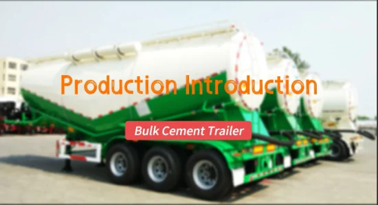 2 3 4axle 45cubic Meter Special Transportation Fly Ash Cement Bulker Semi Truck Trailer Cement Bulk Carrier Trailer