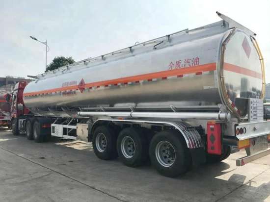 5 Compartments 6 Compartments 42000L 45000L 50000L 42cbm 45cbm 50cbm 3-Axles Aluminum Fuel Tanker Semi Trailer