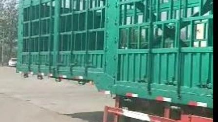 Chengda 45 Ton 3 Axle Fence Stake Cargo Unility Trucks Semi Trailer