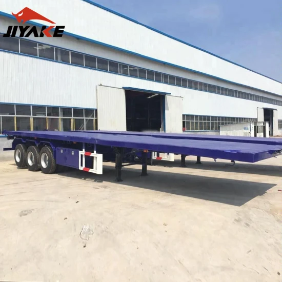 Different Types of Lowbed Truck Semi Trailers for Heavy Equipment and Special Machinery Transportation