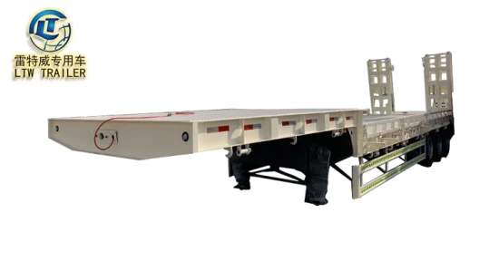 Best Selling Special ATV Trailer Low Loader Extendable Flatbed Lowbed Semi Trailer Price