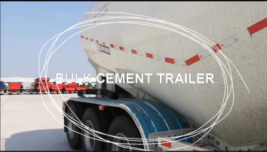 Tri Axle 45 Cubic Special Transportation Bulker Tank Trailers Powder Flour Bulk Carrier Semi Truck Trailer for Sale