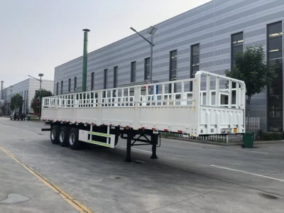 China Factory Hot Sale High Quality Price Cheap 40 Ton 3 Axles Side Wall/Side Board/Side Semi Trailer for Container and Cargo Transport Sale at a Discount