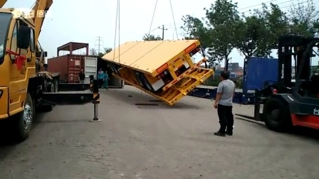 20FT 40FT Container Carrying Special Truck Semi Trailer for Sale